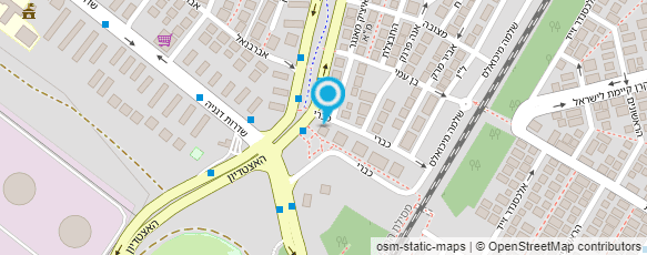 מפת הגעה אל החומוסיה של צביקה