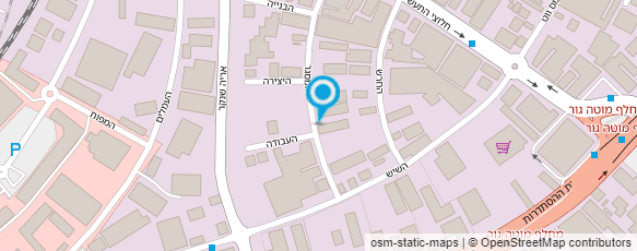 מפת הגעה אל א.נ. אומנות המתכת ומרפסות תלויות