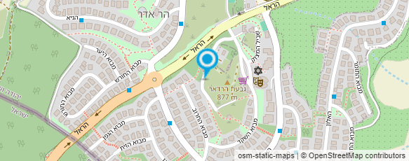 מפת הגעה אל הילה בנימין שמלות כלה