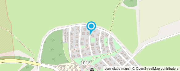 מפת הגעה אל מסגריית יונתן