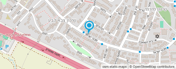 מפת הגעה אל זיוה חסון - סטודיו לקדרות