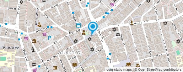 מפת הגעה אל א.פ. אספקת שירותים בע"מ