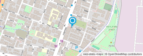 מפת הגעה אל מודעות אבל בעיתונים