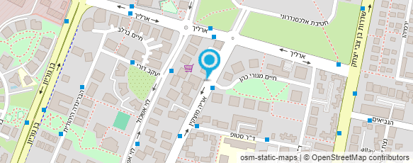 מפת הגעה אל מקסי מרקט