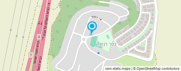 מפת הגעה אל בן שמן Bike The Way