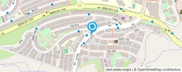 מפת הגעה אל מכלת מוריה