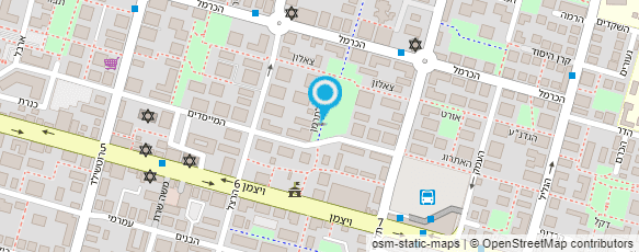 מפת הגעה אל שאול מייזליש - סיפורי ערים