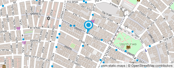 מפת הגעה אל ג'ון פיטר לונדון John Peter London