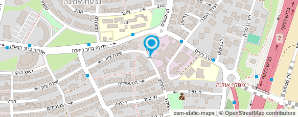 מפת הגעה אל עיוב שיער דינה