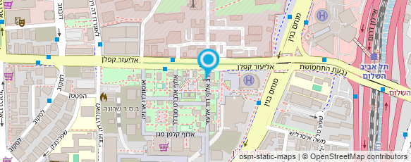 מפת הגעה אל מתחם שרונה