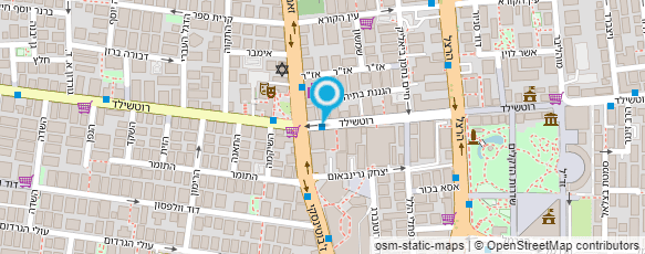 מפת הגעה אל עו"ד בוריס עציון