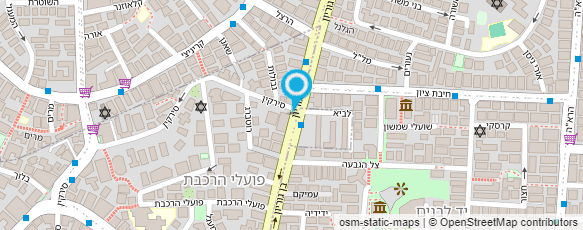 מפת הגעה אל אמלי קוסמטיקס- אסתטיקה