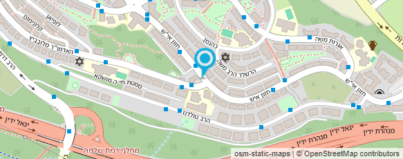 מפת הגעה אל על חומותיך ישיבת חצות