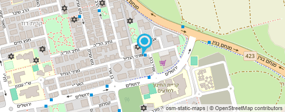 מפת הגעה אל כלים למנעולנים- Or Locksmiths