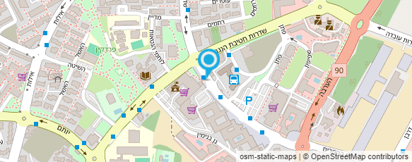 מפת הגעה אל עו"ד שנהב שרעבי