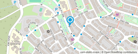 מפת הגעה אל המשפחתון של שנית ודן