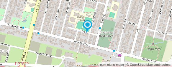 מפת הגעה אל עו"ד גילה פרלמוטר-נגריס