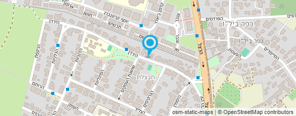 מפת הגעה אל א.א. אקשטיין הנדסה בע"מ