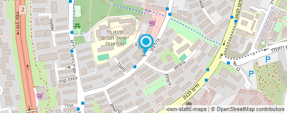 מפת הגעה אל אשכולות - הנדסת תעשיה וניהול בע"מ