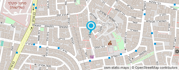 מפת הגעה אל פיאות גלי פרשה