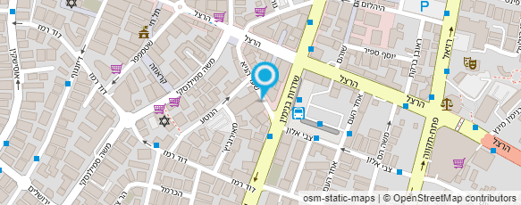 מפת הגעה אל מספרת עבאד