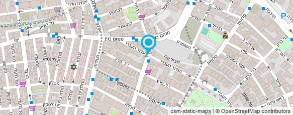 מפת הגעה אל מכולת עזיז