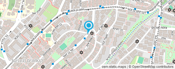 מפת הגעה אל שי רכניץ עיצוב שיער