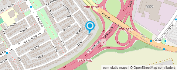 מפת הגעה אל ש. ברעם מהנדסים