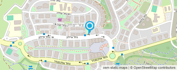 מפת הגעה אל מרום השרון