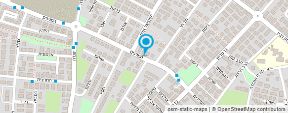 מפת הגעה אל עופרה בנגין קוסמטיקה רפואית