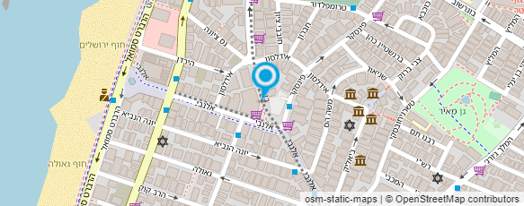 מפת הגעה אל אמדאוס גלובל טרבל ישראל בע"מ