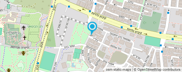 מפת הגעה אל איתי סטיקלרו-מורה לאנגלית