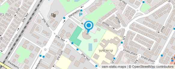 מפת הגעה אל דניאל קציר- ביה"ס לשחייה