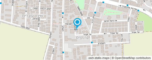 מפת הגעה אל רועי שירותי ספורט