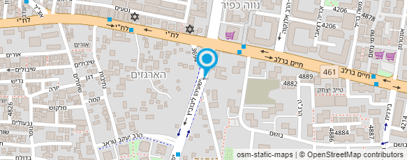 מפת הגעה אל א.א. צח שיפוצים ובניין בע"מ