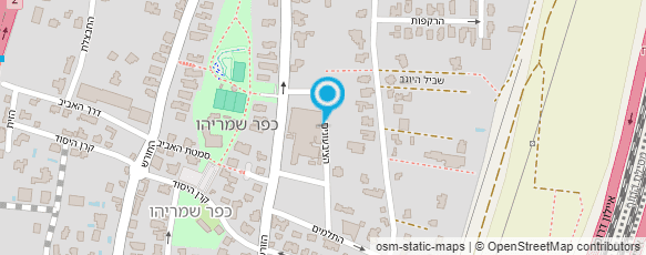 מפת הגעה אל אגודת התעופה הכללית בישראל