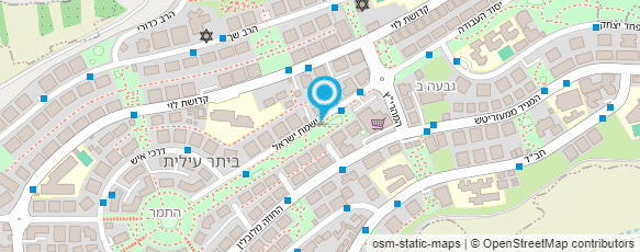 מפת הגעה אל נפתלי תשמישי קדושה