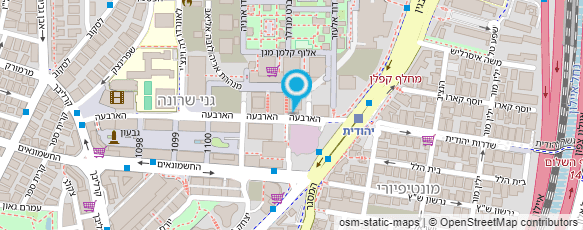 מפת הגעה אל ספרה ניהול קרנות בע"מ