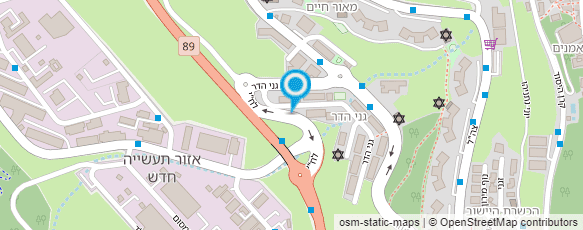 מפת הגעה אל זוהר מערכות חשמל אבטחה