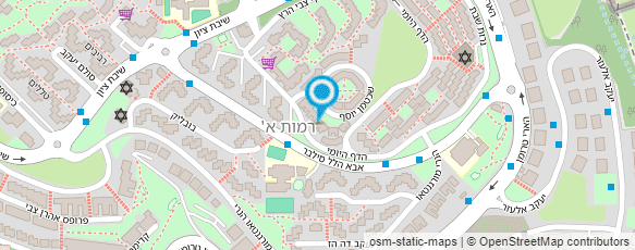 מפת הגעה אל עמותת החסד "לב רמות"