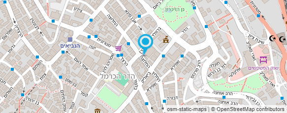 מפת הגעה אל היכל המסיבות