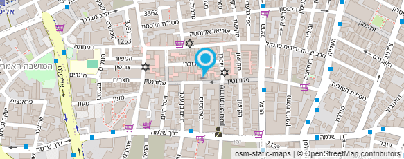 מפת הגעה אל שאפל בר Shuffle Florentin