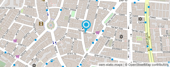 מפת הגעה אל קפליקס - cafelix