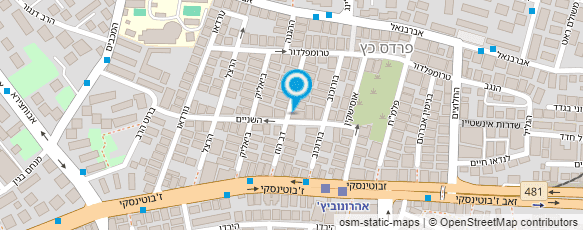 מפת הגעה אל אביב דירת נופש