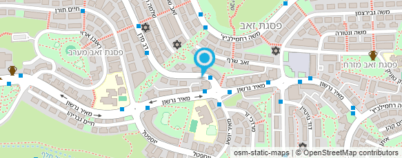 מפת הגעה אל רוני ברודנר מפת הגעה אל רוני ברודנר