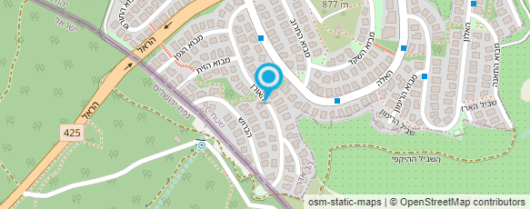 מפת הגעה אל גבי שפע