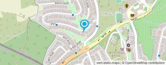 מפת הגעה אל רוני בן רימון