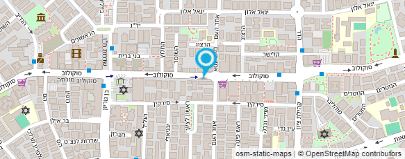 מפת הגעה אל יין בעיר מפת הגעה אל יין בעיר