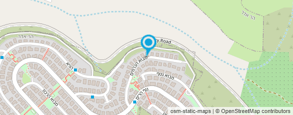 מפת הגעה אל היקב של ענת