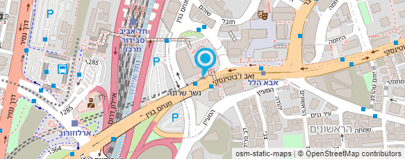 מפת הגעה אל בן יהודה פנחס